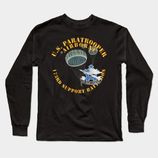 US Paratrooper - 173rd Support Battalion X 300 Long Sleeve T-Shirt